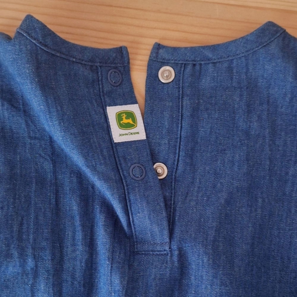 John Deere 🍓💙Romper - Picture 4 of 6